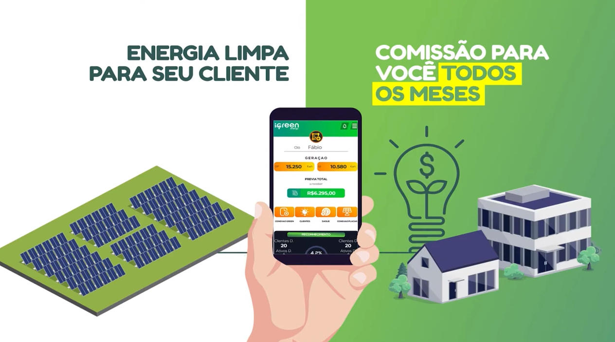 Conexão Expansão iGreen — programa de licenciamento com renda recorrente